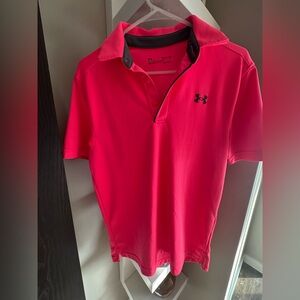 Mean’s Under Armor HEAT GEAR Polo Men’s Golf Shirt Size SM-New without Tags